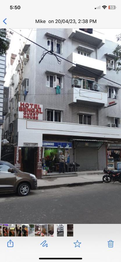 Hotel Bengal -100M From Park Circus 7 Point 콜카타 외부 사진